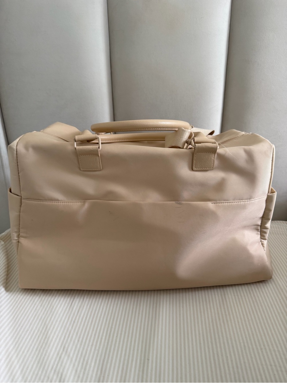 BEIS Duffel Bag in Cream